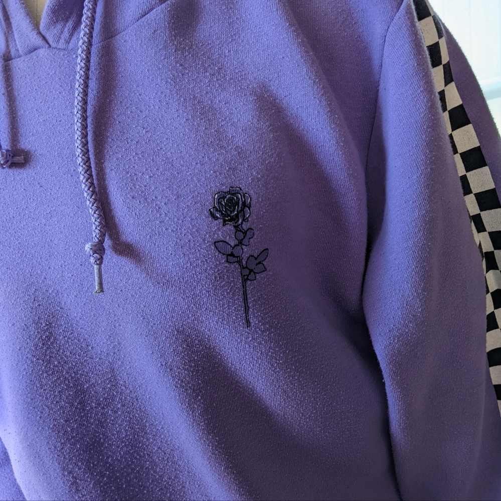 Purple Keep the Mood sweatshirt